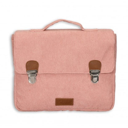 byASTRUP® Rugzak – Roze | Retro Corduroy | Voor iPad, Etui & A4-schetsblok