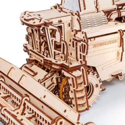 3D Houten Puzzel Grain Combine