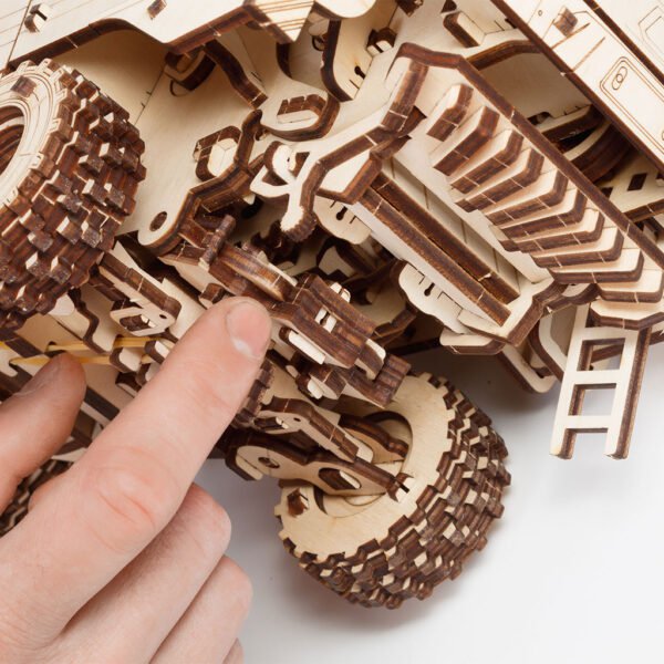 3D Houten Puzzel Grain Combine
