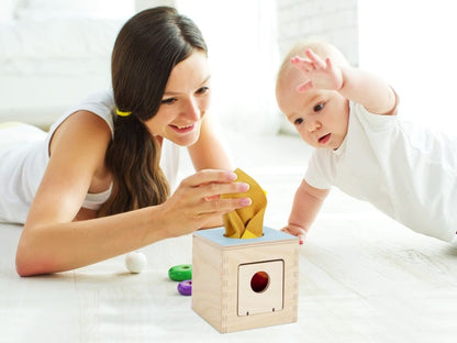 Educatieve Speelbox voor Baby's 0-6 Maanden