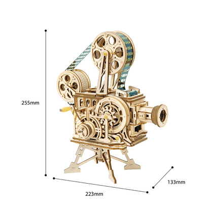 3D Puzzel Movieprojector