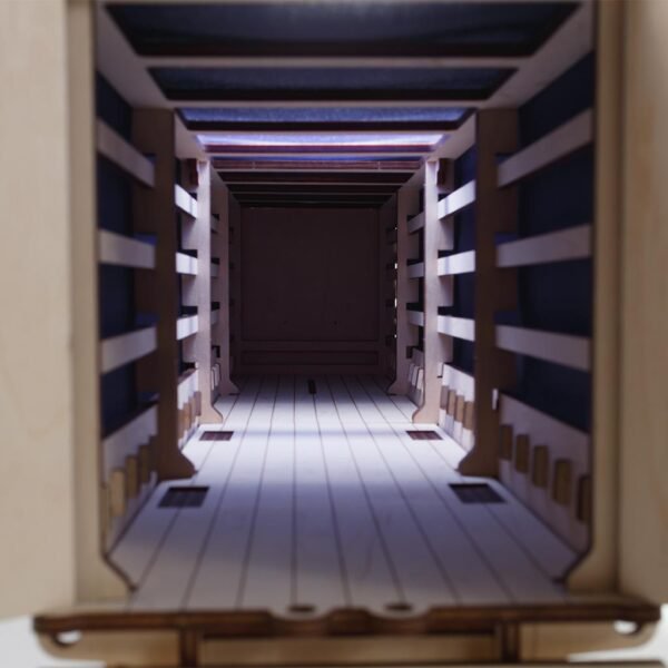 3D Houten Puzzel Tilt Semitrailer for Truck