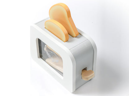 🥪 Houten Speelgoedbroodrooster met Accessoires