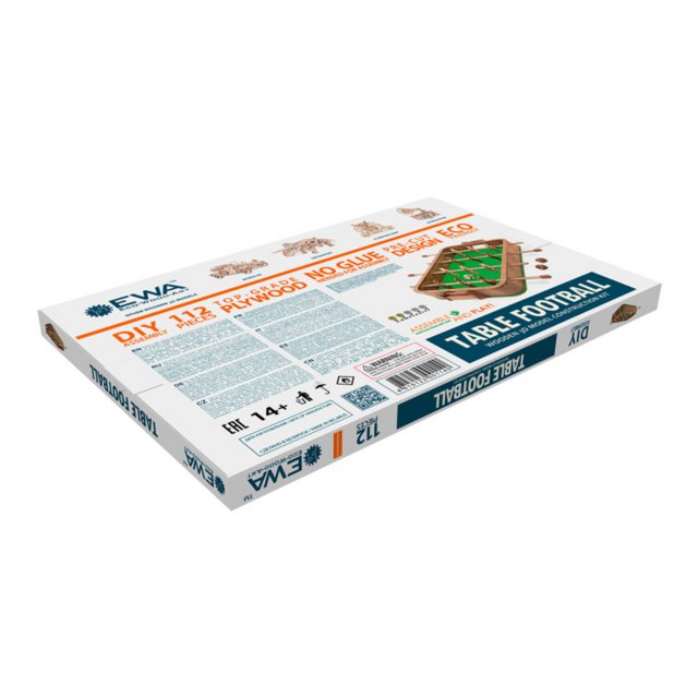 3D Houten Puzzel Tafelvoetbal