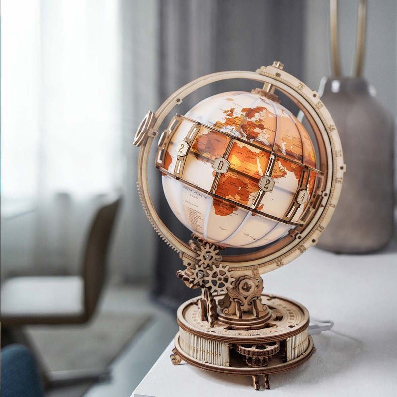 3D puzzel Wereldbol incl. verlichting