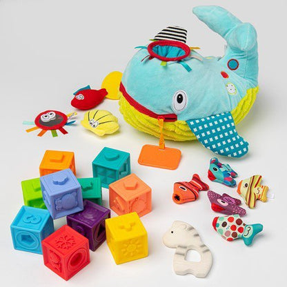 Finn’s Toy Box – Schattig &amp; Educatief Kraamcadeau voor Baby’s (0–3 maanden)