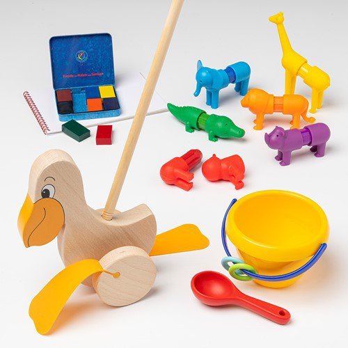 Finn’s Toy Box – Schattig &amp; Educatief Kraamcadeau voor Baby’s (0–3 maanden)