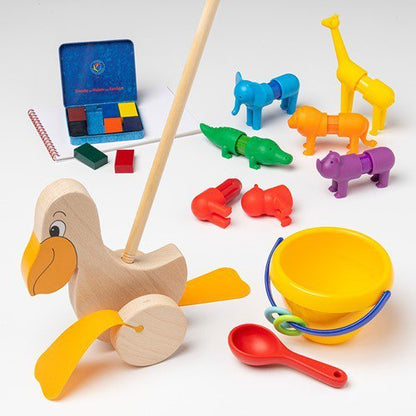 Finn’s Toy Box – Schattig &amp; Educatief Kraamcadeau voor Baby’s (0–3 maanden)