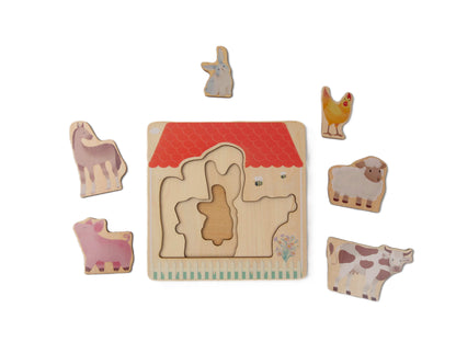 Houten Dierenpuzzel