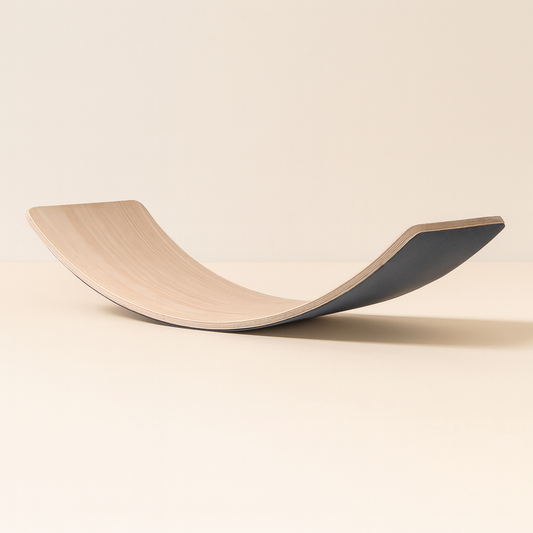 Houten XL Balanceer- en Schommelplank - VOF Snug & Smart