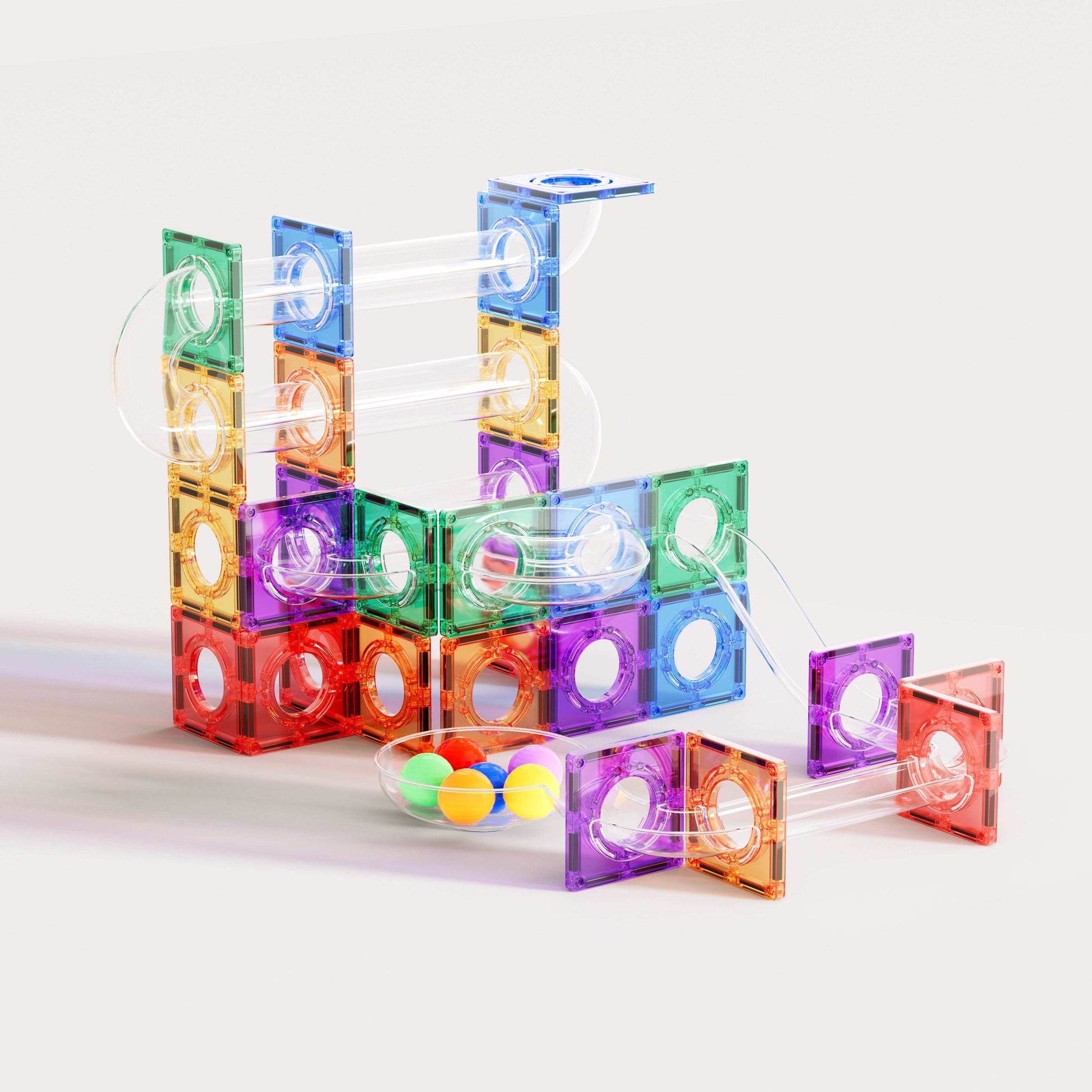 Magnetische Bouwset met Tunnels! - 100 pcs