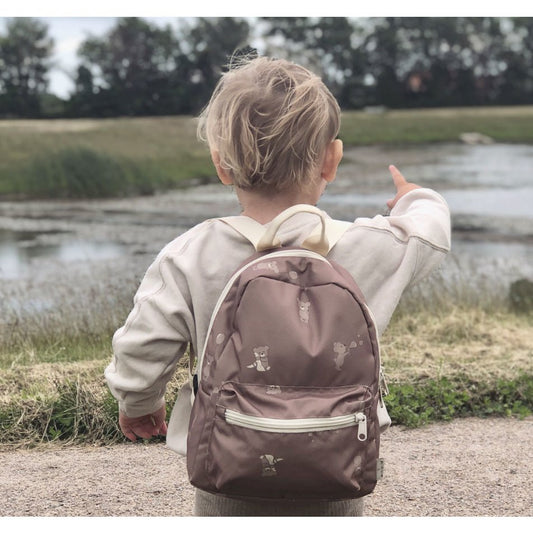 Petú Petú Mona Rugtas – Beige | Kinder Rugzak | Licht & Compact