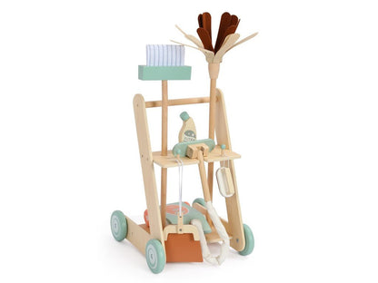 Schoonmaakset met Trolley